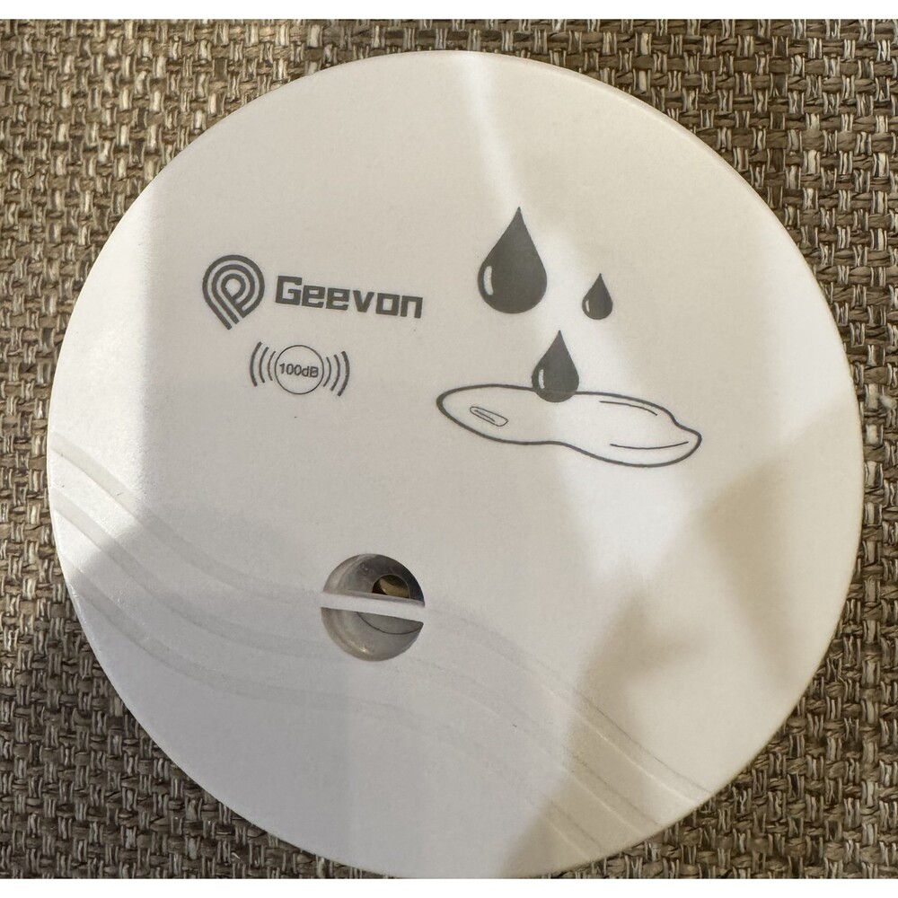New Geevon Water Leak Alarm Detector Pack of 8